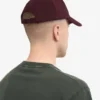 Gorra de algodón orgánico - Rojo sangre