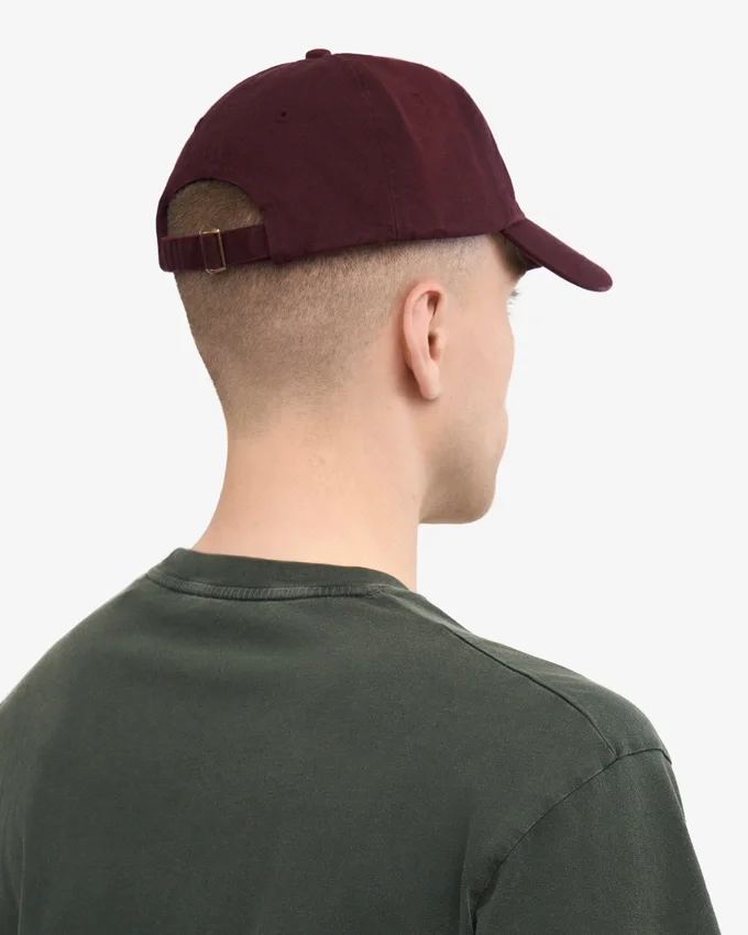 Gorra de algodón orgánico - Rojo sangre