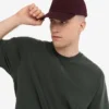 Gorra de algodón orgánico - Rojo sangre