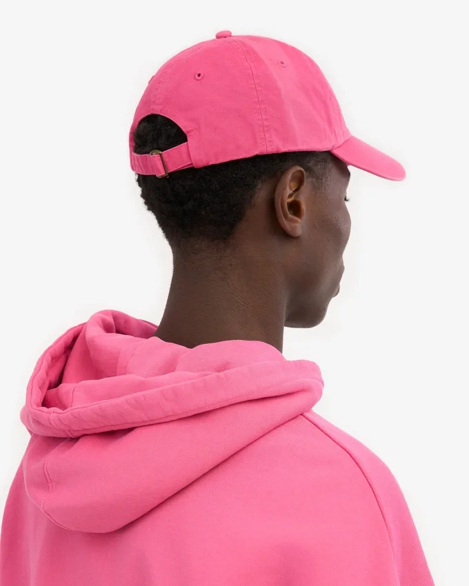 Gorra de algodón orgánico - Rosa chicle