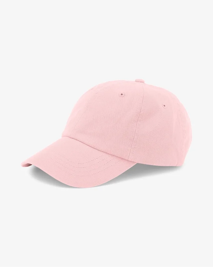 Gorra de algodón orgánico - Rosa descolorido