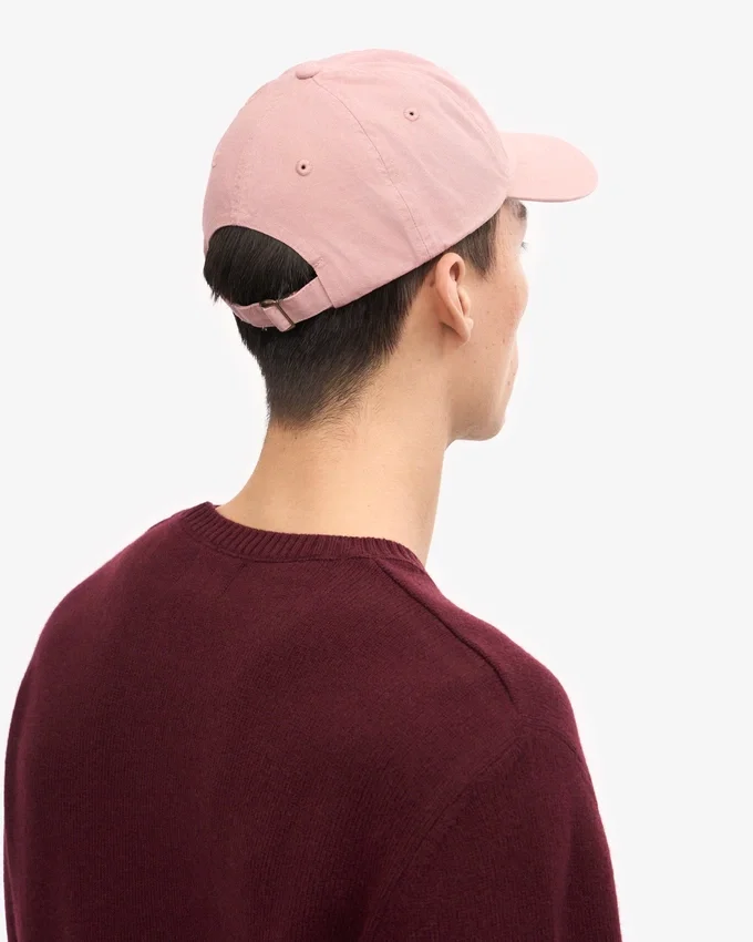 Gorra de algodón orgánico - Rosa descolorido