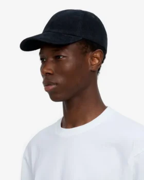Gorra de pana orgánica – Azul marino