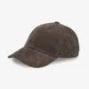 Gorra de pana orgánica - Marrón café
