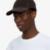 Gorra de pana orgánica - Marrón café