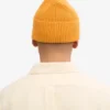 Gorro de lana merina - Amarillo quemado