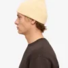 Gorro de lana merina - Amarillo suave