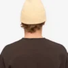Gorro de lana merina - Amarillo suave