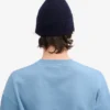 Gorro de lana merina - Azul marino
