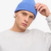 Gorro de lana merina - Azul Pacífico