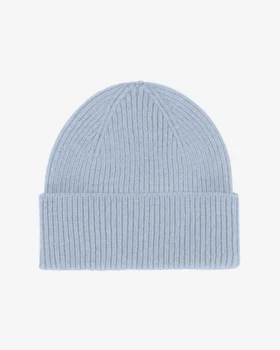 Gorro de lana merina - Azul polar