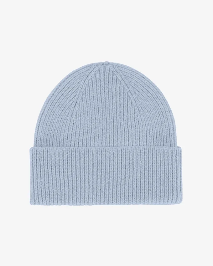 Gorro de lana merina - Azul polar