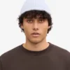 Gorro de lana merina - Azul polar