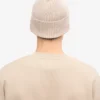 Gorro de lana merina - Blanco marfil