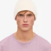 Gorro de lana merina - Azul mar