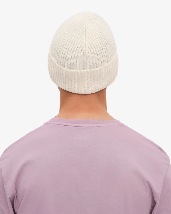 Gorro de lana merina - Azul mar