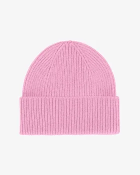 Gorro de lana merina - Flor de cerezo