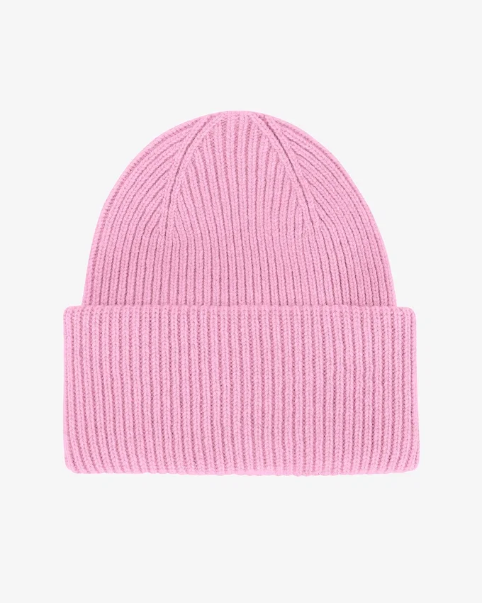 Gorro de lana merina - Flor de cerezo