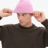 Gorro de lana merina - Flor de cerezo