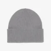 Gorro de lana merina - Gris jaspeado