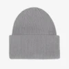 Gorro de lana merina - Gris jaspeado