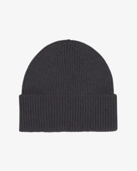 Gorro de lana merina - Gris lava