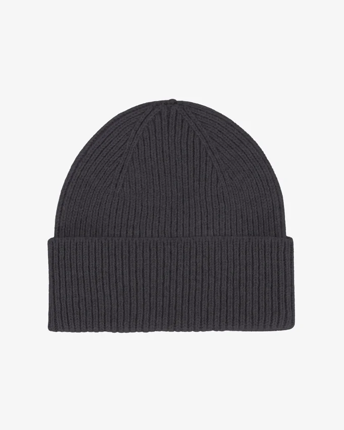 Gorro de lana merina - Gris lava