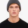 Gorro de lana merina - Gris lava