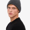 Gorro de lana merina - Gris lava