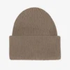 Gorro de lana merina - Gris topo cálido