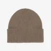 Gorro de lana merina - Gris topo cálido