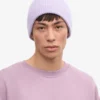 Gorro de lana merina - Azul petróleo