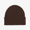 Gorro de lana merina - Marrón café