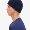 Gorro de lana merina - Azul marino