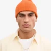 Gorro de lana merina - Naranja quemado