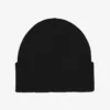 Gorro de lana merina - Negro intenso