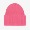 Gorro de lana merina - Rosa chicle