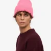 Gorro de lana merina - Rosa chicle