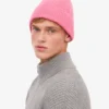 Gorro de lana merina - Rosa chicle