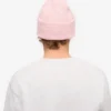 Gorro de lana merina - Rosa descolorido