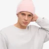 Gorro de lana merina - Rosa descolorido