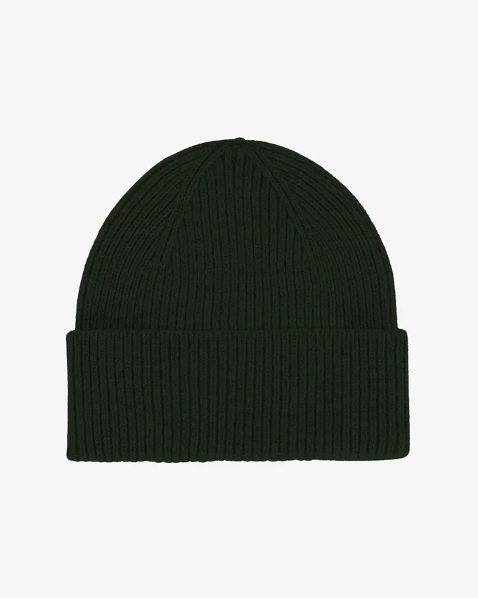 Gorro de lana merina - Verde cazador