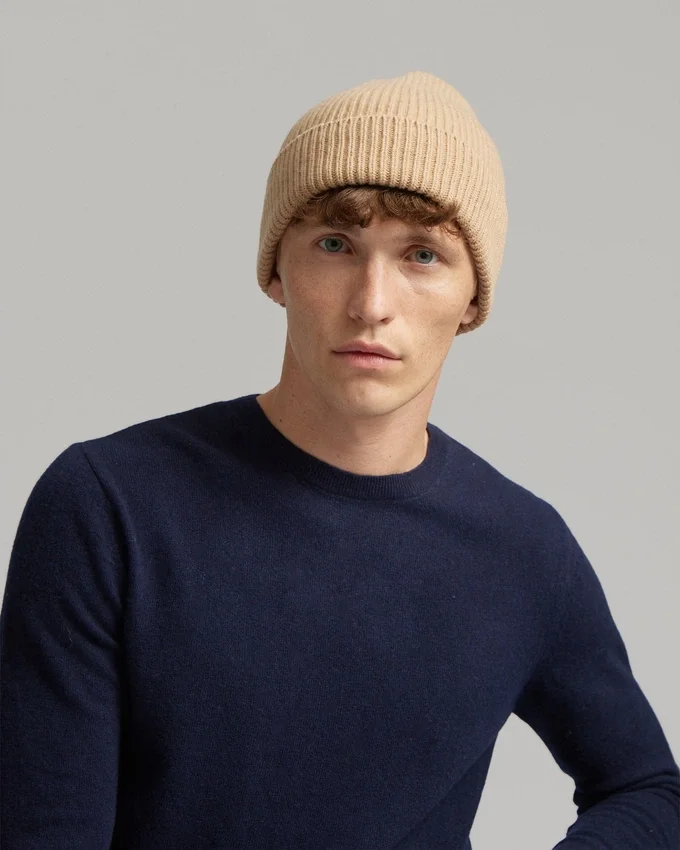 Gorro de lana merina - Verde cazador
