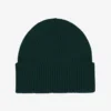 Gorro de lana merina - Verde esmeralda