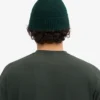 Gorro de lana merina - Verde esmeralda