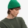 Gorro de lana merina - Verde Kelly