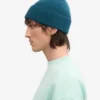 Gorro de lana merina - Verde océano