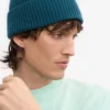 Gorro de lana merina - Verde océano