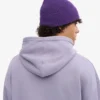 Gorro de lana merina - Violeta intenso
