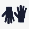 Guantes de lana merina - Azul marino